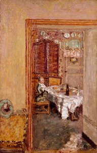 Kleiner Junge im Speisesaal von Pierre Bonnard