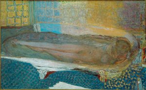 Nackt in der Badewanne von Pierre Bonnard