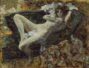 Blauer Akt von Pierre Bonnard
