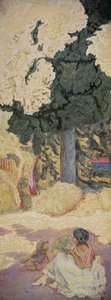 Am Mittelmeer (Triptychon), 1911 von Pierre Bonnard