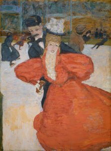 Palais des glaces, oder Die Schlittschuhläufer von Pierre Bonnard