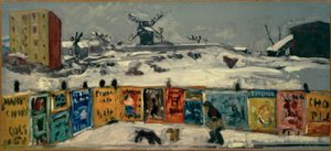 Palisade, die Plakate von Pierre Bonnard