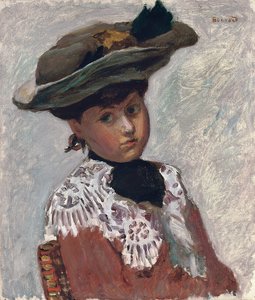 Porträt einer jungen Frau oder Der Hut, ca. 1905