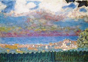 Stürmischer Himmel über Cannes, 1945