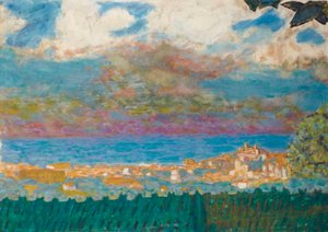 Stürmischer Himmel über Cannes