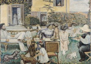 Der bürgerliche Nachmittag, oder Die Terrasse Familie