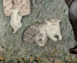 Der bürgerliche Nachmittag oder Die Terrasse-Familie, 1900 von Pierre Bonnard
