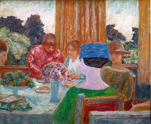 Der kleine blaue Hut (1917) von Pierre Bonnard