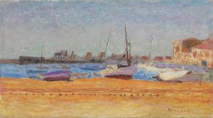 Der Hafen von Cannes; Le port de Cannes, ca. 1924 von Pierre Bonnard