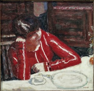 Das rote Korsett von Pierre Bonnard