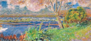 Die Seine bei Vernon, ca. 1923 von Pierre Bonnard