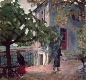 Die Terrasse von Pierre Bonnard