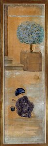 Das Kind im Sand oder das Kind im Eimer von Pierre Bonnard