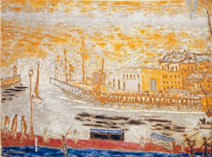 Trouville, der Hafenausgang von Pierre Bonnard