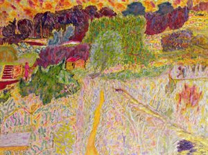 Blick aus dem Atelier des Künstlers, Le Cannet, 1945