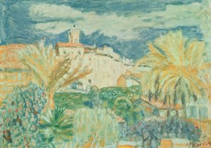 Ansicht von Le Cannet, 1920 von Pierre Bonnard