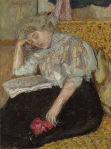 Frau mit Rose; Femme à la rose, 1908