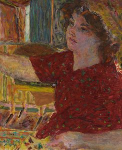 Junge Frau beim Malen; Jeune Femme Peignant