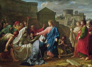 Jesus erweckt den Sohn der Witwe von Naim