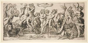 Bacchus und sein Gefolge