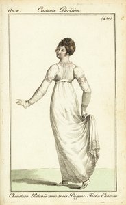 Frau tanzt auf einem Ball, Paris von Pierre Charles Baquoy