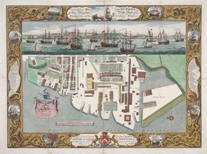 In der Nähe von Plymouth mit dem Ordnance Wharf...
