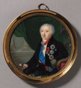 Porträt von Prinz Alexander Bezborodko