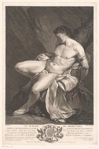 Prometheus gefesselt von Pierre Chenu