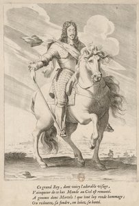 Reiterporträt von Ludwig XIII. von Frankreich