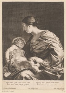 Maria mit Kind von Pierre Daret