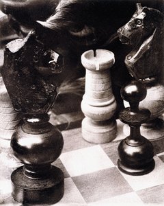 Nach einem Schachspiel, ca. 1930