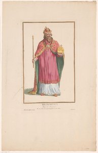 Porträt von Kaiser Sigismund mit Zepter und Reichsapfel von Pierre Duflos