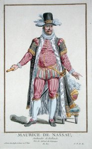 Prinz Moritz von Nassau (1567-1625) Statthalter der Niederländischen Republik aus 
