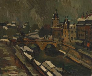 Paris im Winter