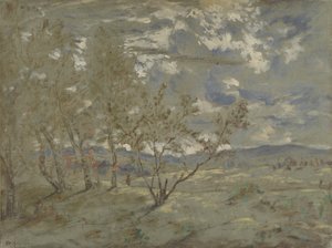 Landschaft, ca. 1865 von Pierre Etienne Theodore Rousseau