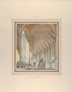 La Halle aux Blés, Innenansicht