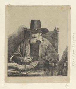Porträt von Inspektor Arnold Tholinx von Pierre François Basan