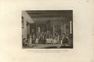 In einem revolutionären Komitee während der Schreckensherrschaft, 1802 von Pierre Gabriel Berthault