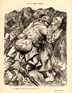 Illustration für das Magazin "Le Rire Rouge"