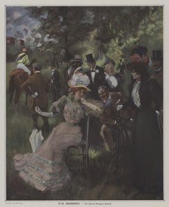 Eine Ecke der Waage in Auteuil von Pierre Georges Jeanniot