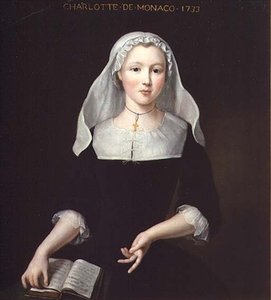 Porträt von Charlotte Grimaldi von Monaco
