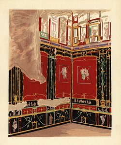 Exedra im Haus der Vettii, Pompeji