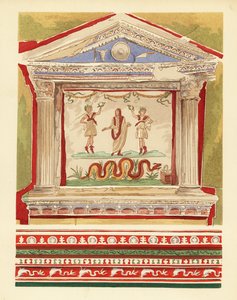 Hauslararium im Haus der Vettii, Pompeji