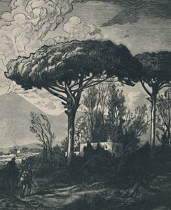 Der Vesuv von Pompeji, 1919