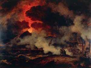 Ausbruch des Vesuvs von Pierre Henri de Valenciennes