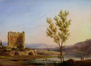 Ansicht der Vororte von Rom von Pierre Henri de Valenciennes