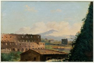 Ansicht des Kolosseums in Rom von Pierre Henri de Valenciennes