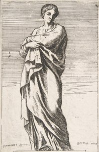 Stehende weibliche Figur von Pierre Ignace Parrocel