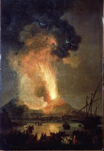 Der Ausbruch des Vesuvs von Pierre Jacques Volaire