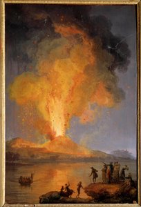 Der Ausbruch des Vesuvs von Pierre Jacques Volaire